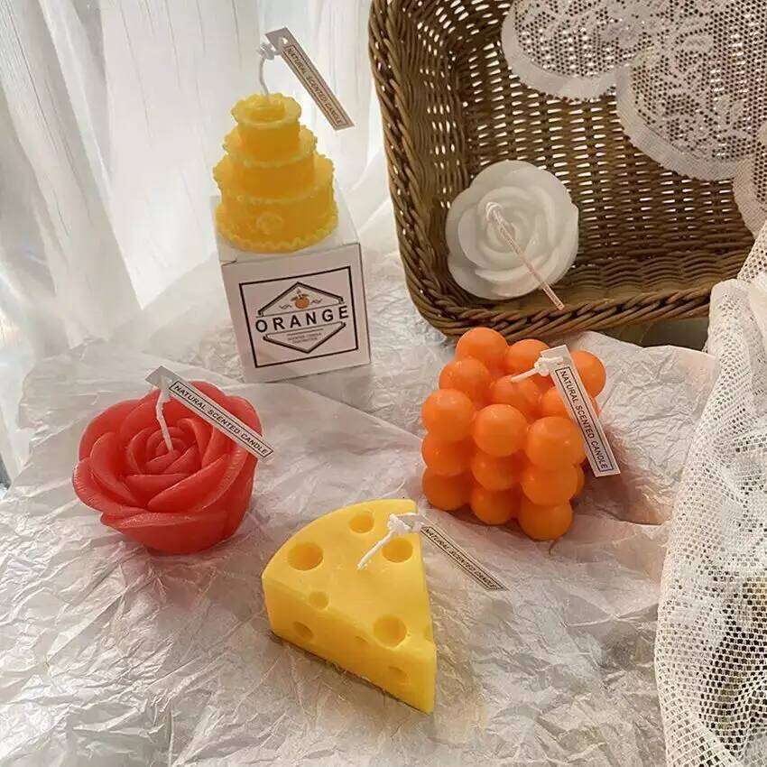 Creative Handmade Soywax Scented Candle Aromatherapy Home Gift for Birthday Wedding Decoration Photography Fragrance S260204