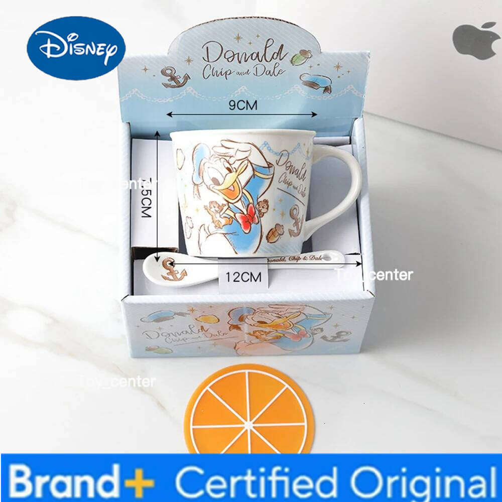 Disney Cute Hand Drawn Pattern Ceramic Mugs Simple Large Capacity Cup Cartoon Style Mug for Home Office Cups Daily Use H260205