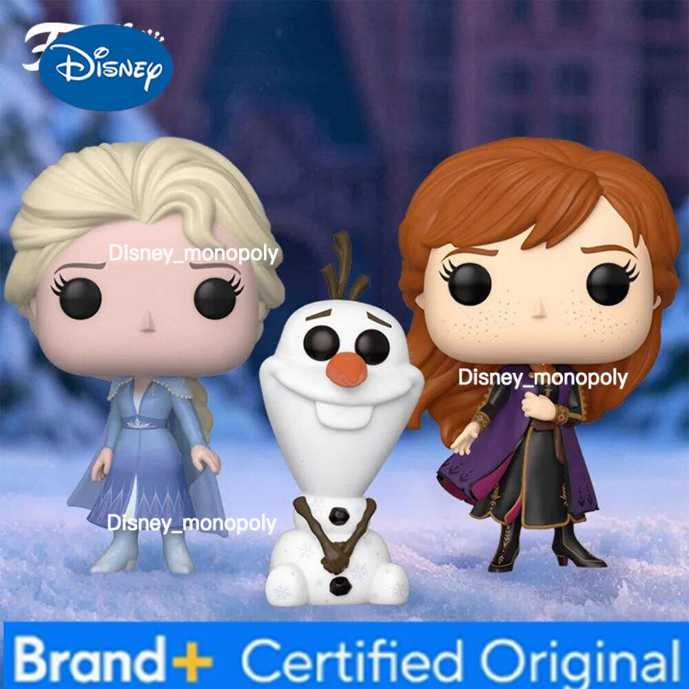 Disney Frozen Series Elsa Action Figures Funko Pop Anime Anna Olaf Figure Collectible Decoration Limited Edition Model Gifts H2602051