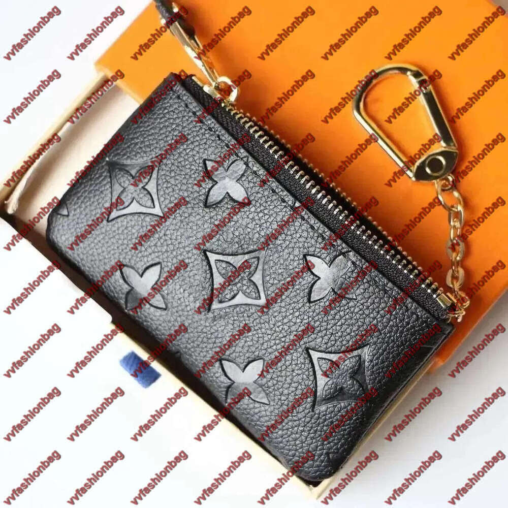 Designers s Purses KEY POUCH POCHETTE CLES Women Mens Key Ring Credit Card Holder Coin Purses Mini Wallet Bag with box and dustbag