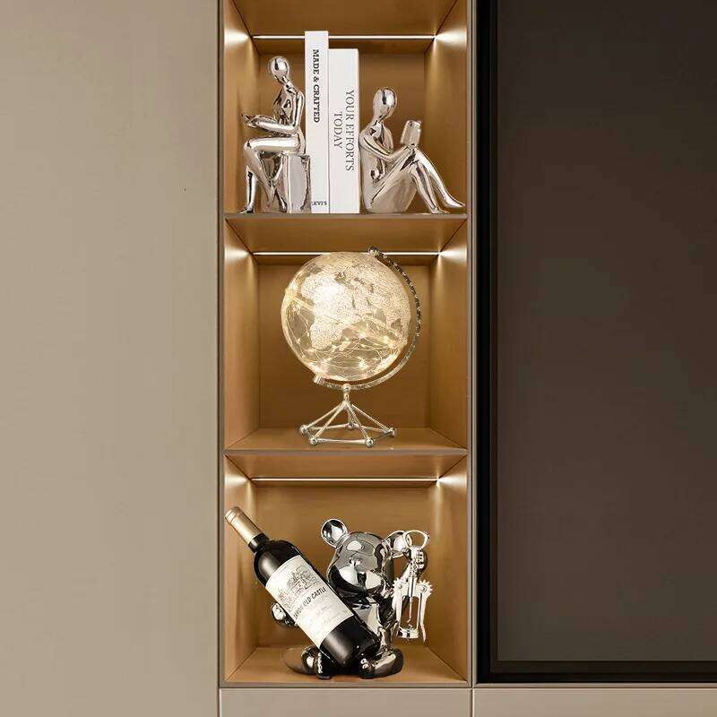 1pcs Bookends, Figure Ornaments, Home Living Room, TV, Wine Cabinet, Office and Study Decorations S260204