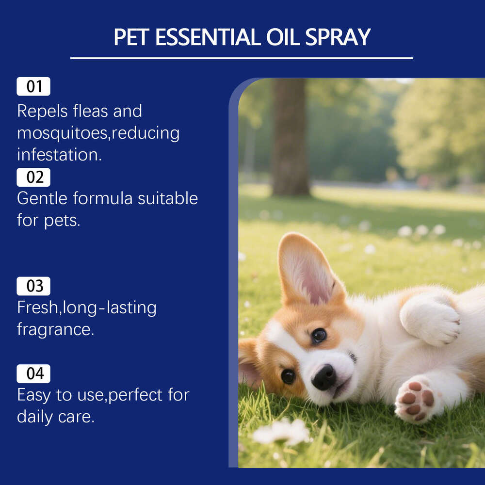 Yegbong Essential Oil Delicate Spray Fresh Fragrance Daily Gentle Cleaning Comfortable Pet Care S260203