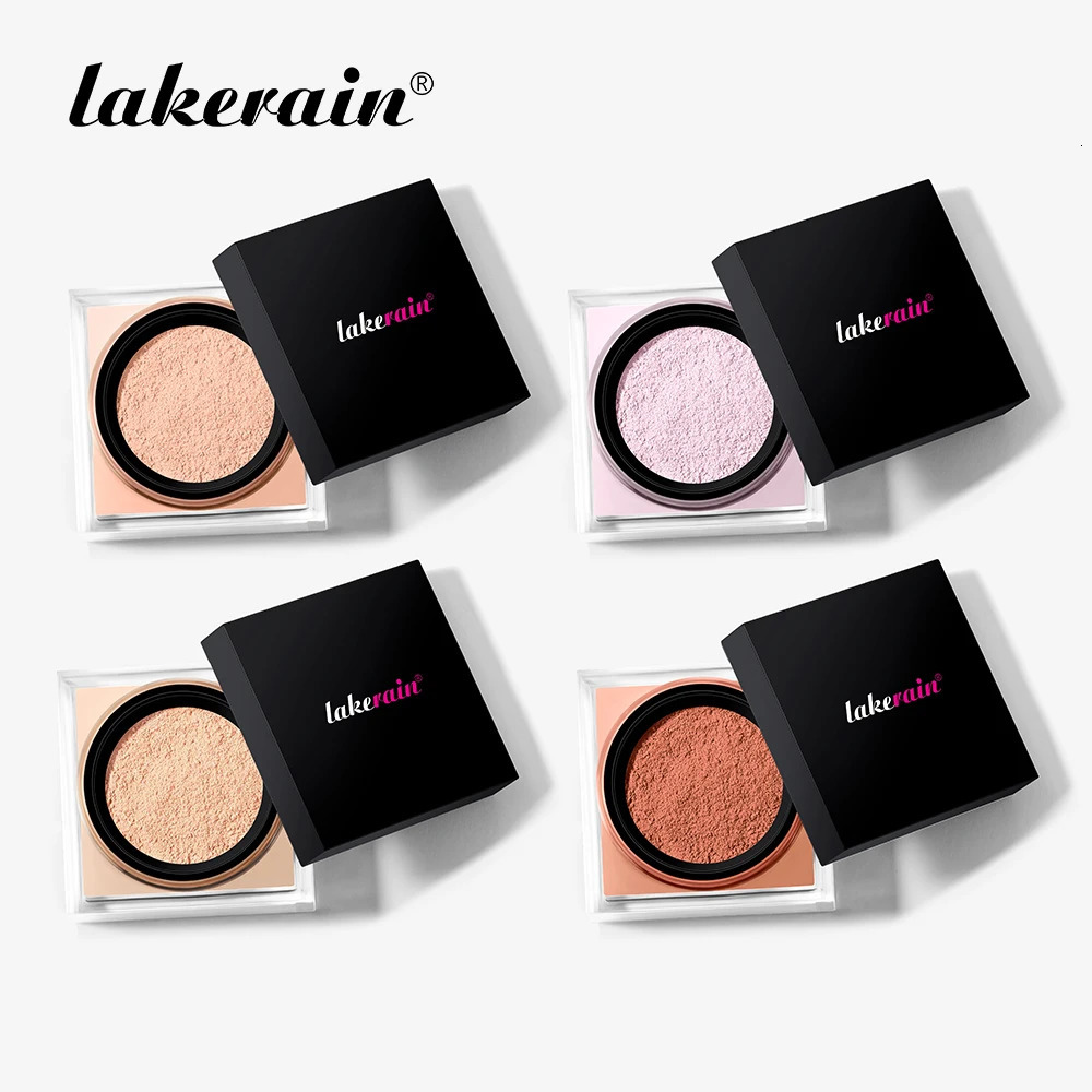 Lakerain Delicate Setting Powder Lasting Without Shedding Makeup Control Oil Locking Moisture Create Zero Pore Base Makeup 260126