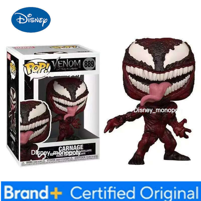 Disney Funko POP Venom Series Carnage Action Figures Model Toy for Collection H260205