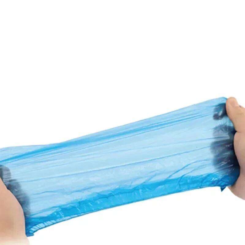 100 PCS Plastic Disposable Overshoes Waterproof Covers Outdoor Rainy Day Carpet Cleaning Shoe Cover S260204