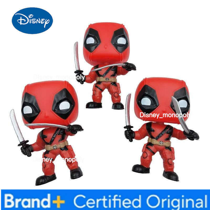 Disney Wolverine Anime Deadpool 3 Action Marvel Movie Characters Figure Toy Doll Model H260205