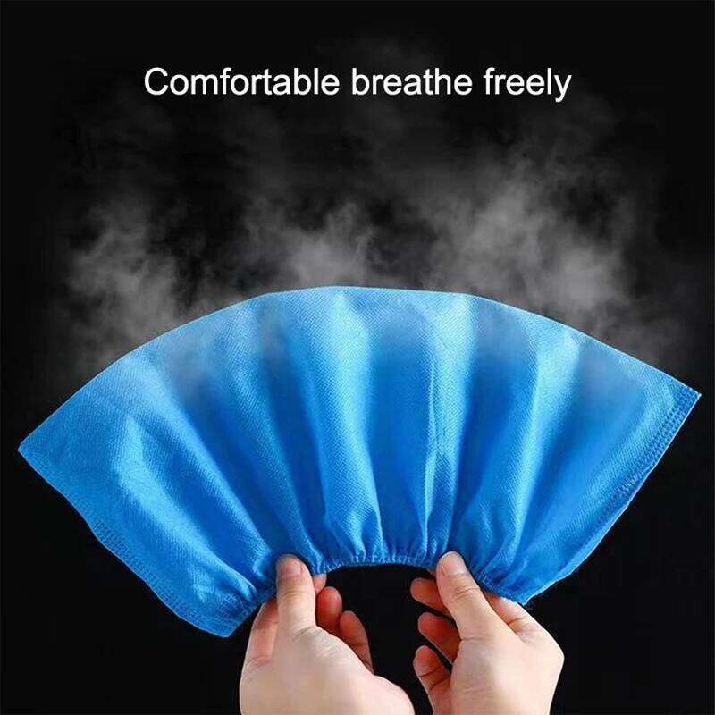 100Pcs Disposable Shoe Covers Indoor Carpet Floor Protection Boot Cover for Household, Construction, Workplace S260204