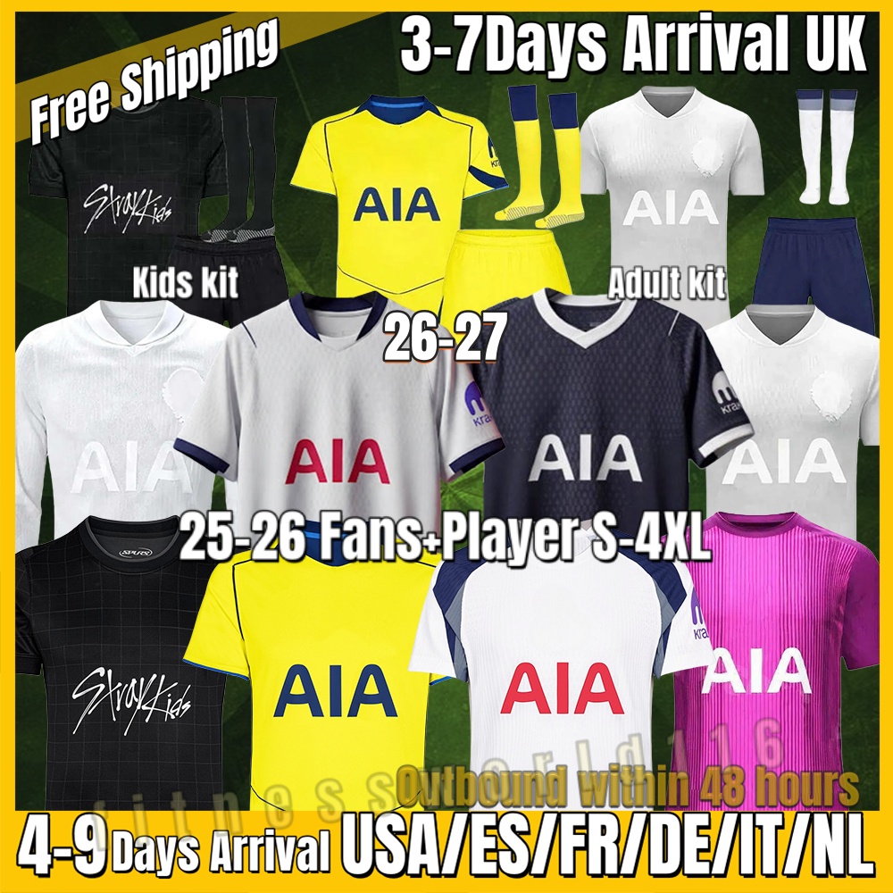 xxxl 4xl 2025 2026 tottenham XAVI Player Fans soccer jerseys xavi RICHARLISON SON RICHARLISON MADDISON HOJBJERG BERGWIJN football shirts uniforms kids retro