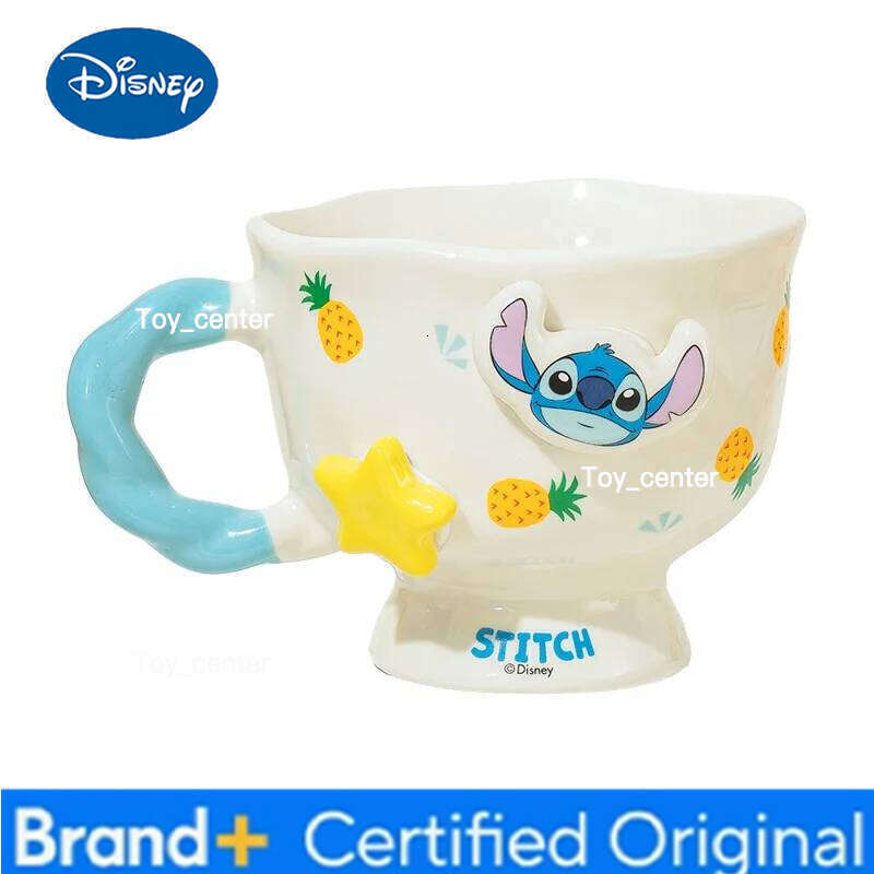 Disney Stitch Mug Women'S Coffee Couple Water Cup Box Christmas Birthday Gift H2602051