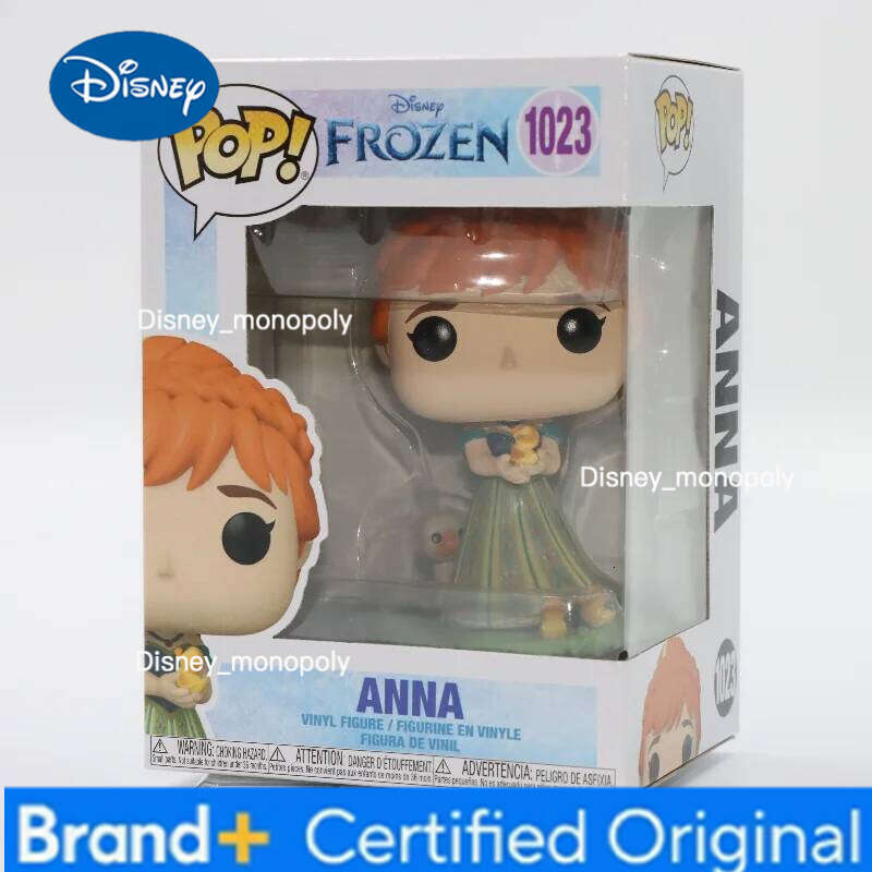 Disney Funko Pop Original Frozen Elsa Action Figure Toys Gift for Boys Girls Kids Collectible Model Ornaments H260205