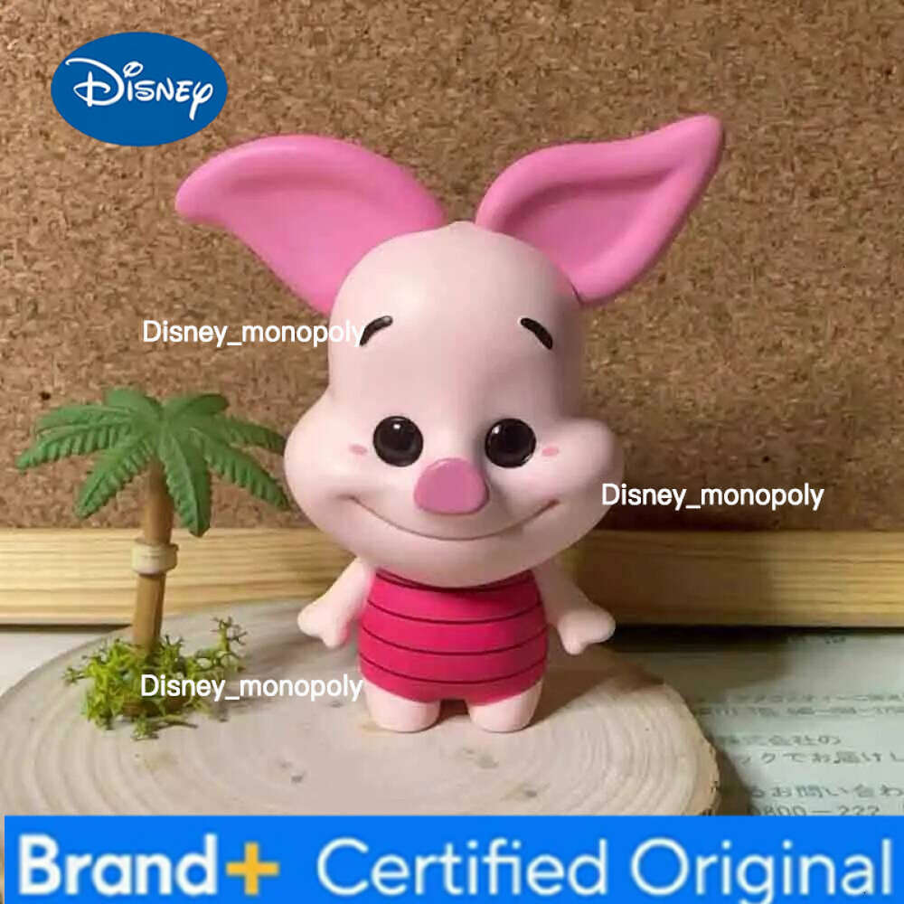 Disney Family Series Winnie the Pooh Piglet Tigger Eeyore Owl Rabbit Roo Tiger Action Figure Toys Gifts for Kids H260205