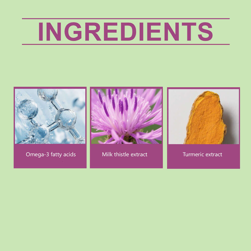 Kriath Dog Milk Thistle Extract Nutritional Gentle Ingredients Daily Nourishing Pet Body Care Solution S260203