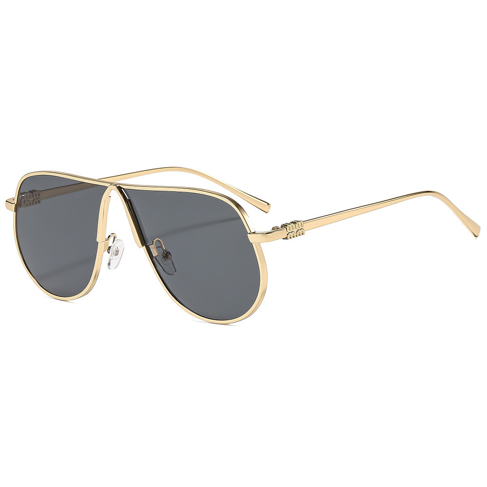 Designer Sunglasses For Women Men Fashion Sunglasses Luxury Polarized Lens Goggle Pilot PC Frame Oversized UV400 Eyewear Luxury Style Sunglasses AX998 - view 8