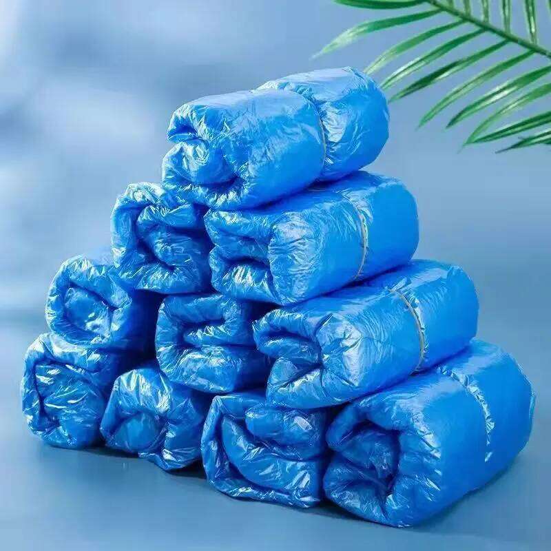 10 PCS Plastic Disposable Overshoes Outdoor Rainy Day Carpet Cleaning Cover Waterproof Shoe Covers S260204