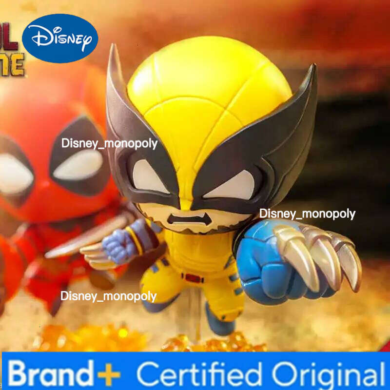 Disney Genuine Hot Marvel Deadpool Wolverine Blind Movie Figure Mystery Surprise Box Collectible Model Toys Doll Gift H260205