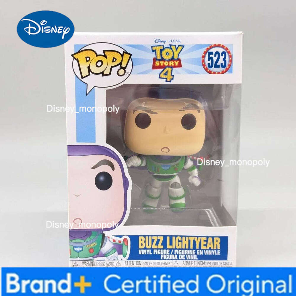 Disney Funko Pop Buzz Lightyear 523 Vinyl Figures Pixar Story 3.75 inch Figurine Collectible Limited Edition Model Toy H260205