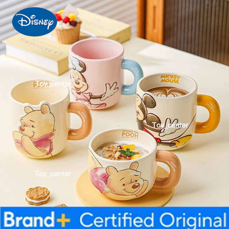 Disney Orginal Mug Household Ceramic Water 2025 New Office Coffee Milk Cup Souvenir H260205
