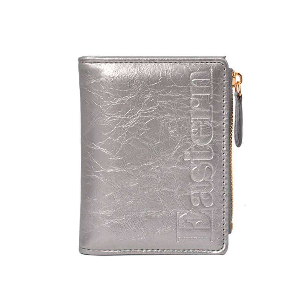 Korean Style Bifold Wallet Ultra Thin Short Clutch PU Leather Holder Multi-function Multi Slot Folding Card Bag Z260205