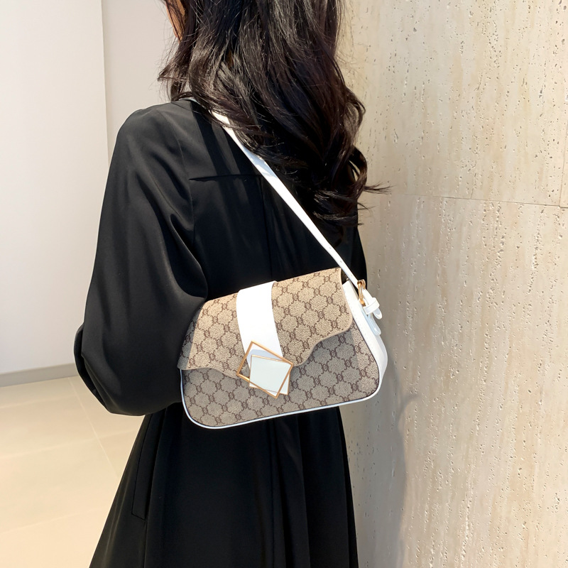 2026 Summer Retro Square Bag, Women's Unique Design Shoulder & Top Handle Purse, Vintage Chic Small Handbag