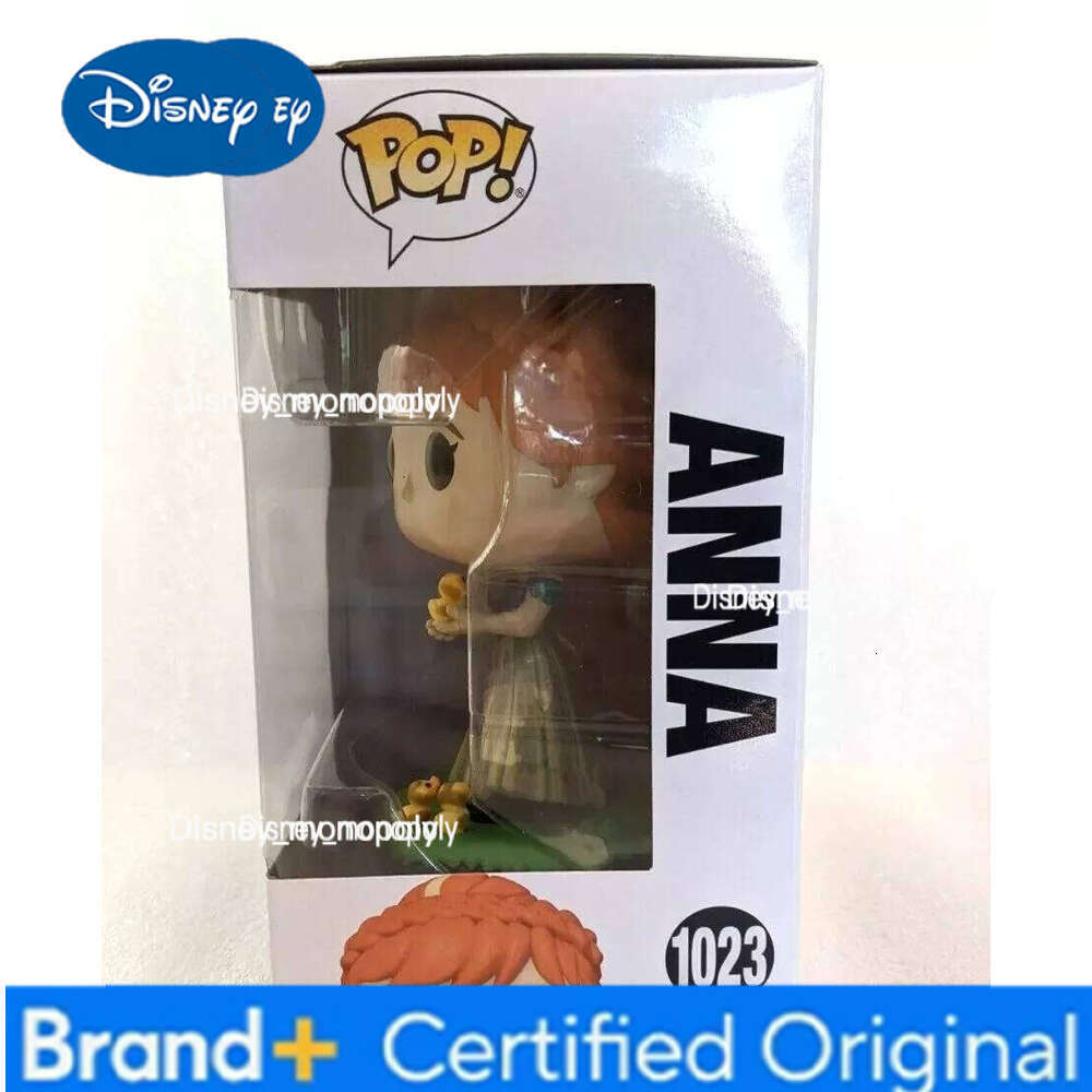 Disney Pop! Princess Action Figures Funko Pop Anna Model Toys Anime Figureine Q Version Doll Collectible Vinyl Figure Gifts H260205