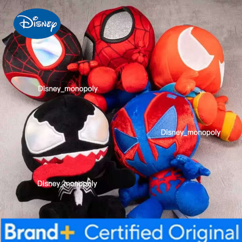 Disney Spider Man Series Blind Box Cosbi Plush Anime Peripheral Figurines Backpacks Pendants Ornaments Surprise Gift for Boys H260205