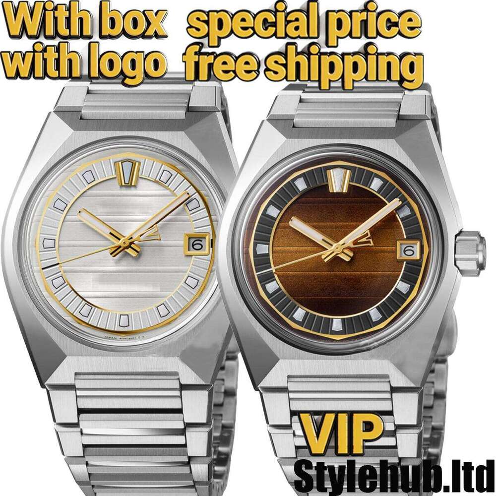 Seikowatch Watch designer high quality Automatic Date Men womens Luxury Fashion Leather Band Quartz Movement Clock Black Dial Leisure seikomod Wristwatch 238e