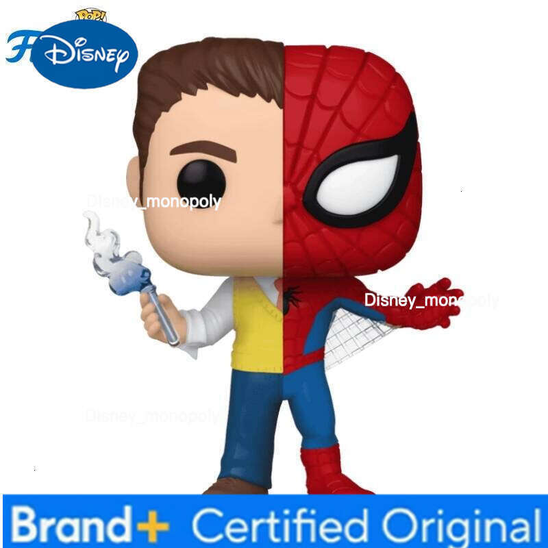 Disney Marvel Funko Pop Comics&Superheroes Peter Parker/Spider-Man Steve Rogers/Captain Toys for Boys Gift Collectible Model Ornaments H260205
