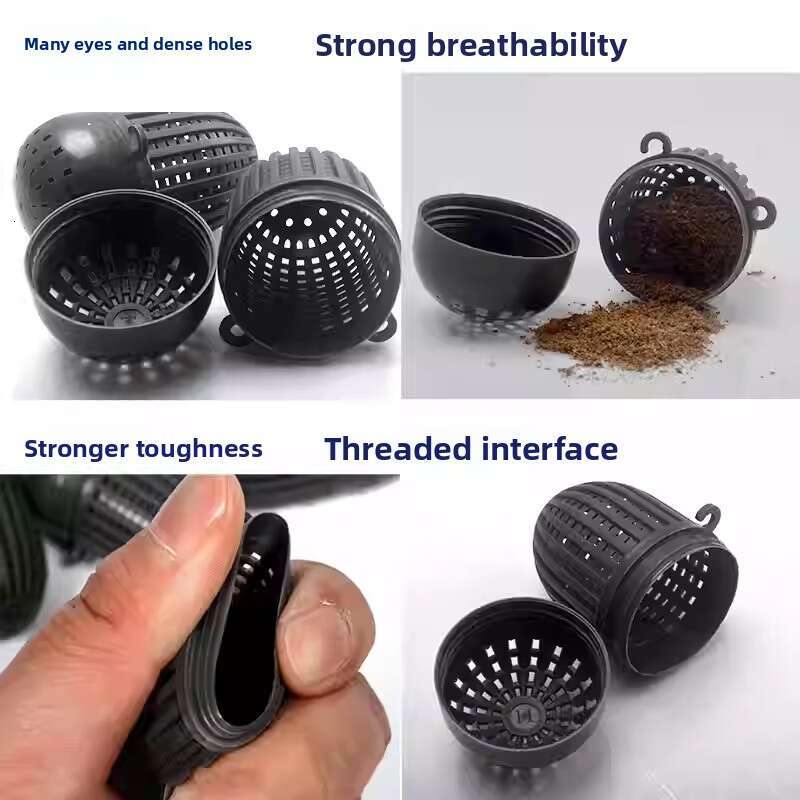 Multi-functional fishing cage bait box, worm and snail bait box, two-in-one, dedicated to lobster and eel fishing cages, easy to hang and durable