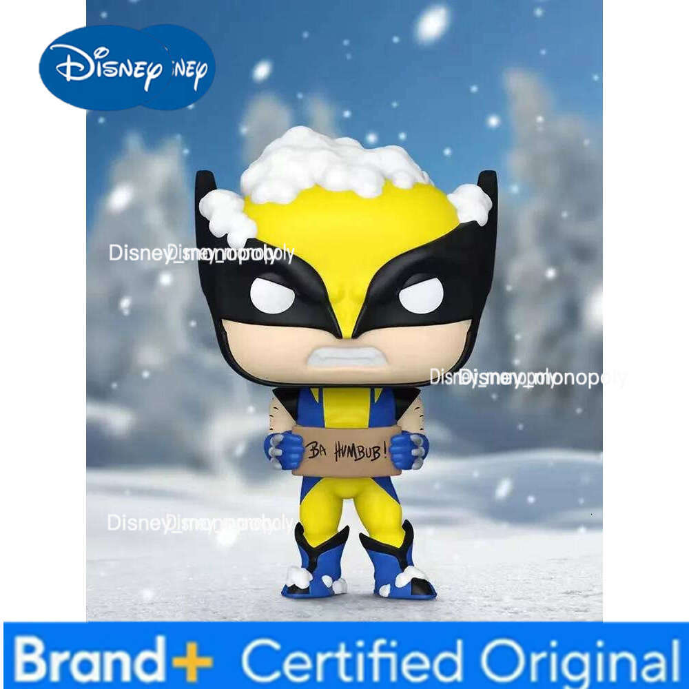 Disney Funko Pop Marvel Holiday Christmas Iron Man Spider-Man Deadpool Thanos Scarlet Witch Doll H260205