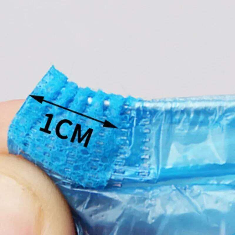 100 PCS Plastic Disposable Overshoes Waterproof Covers Outdoor Rainy Day Carpet Cleaning Shoe Cover S260204