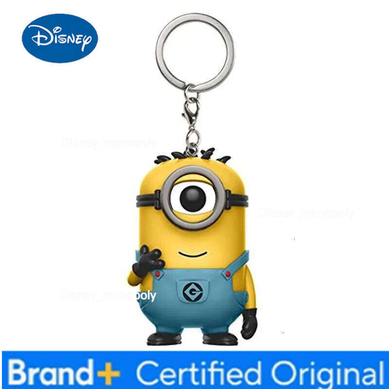 Disney Kawaii Capsule Toy Popstyle Keychain Evil Dead Negan StanLee Potter Spider Chessur Sally action figure Toys For kids Xmas gift H260205