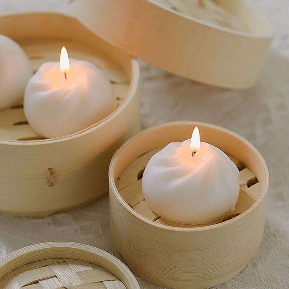 Xiaolongbao Scented Candles Romantic Air Fragrance Diffuser Fresh Home Lasting Aromatherapy Companion Christmas Gift S260204