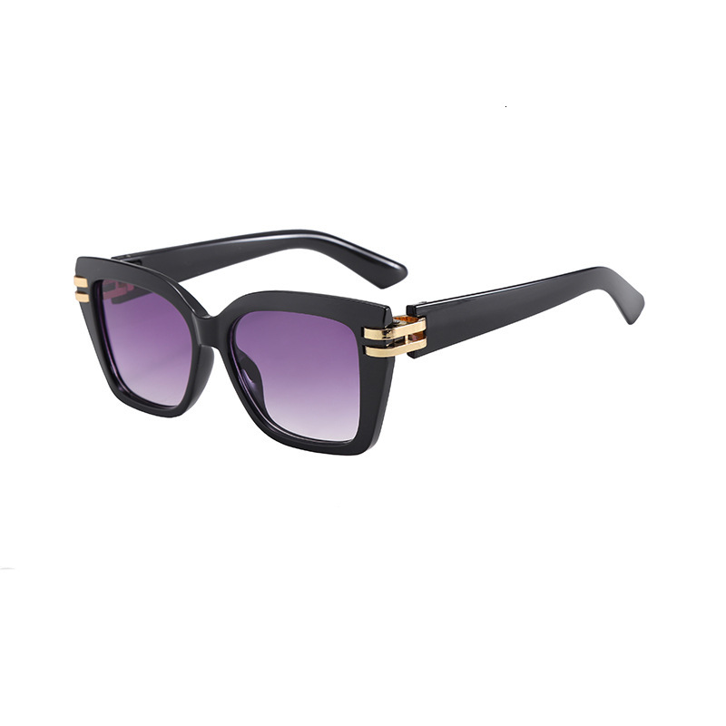 Designer Fashion Style for Women, High-End Large Frame Slimming New Luxury Sun Protection Sunglasses - view 8