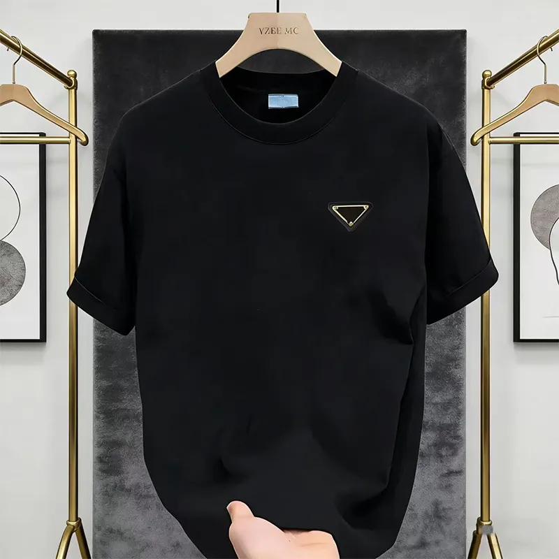 Designer Brand Luxury Mens T Shirts Soft Cotton Short Sleeves T-shirts Summer Casual Comfort Men's Clothing Apparel Tees Tshirts Black White Green Red