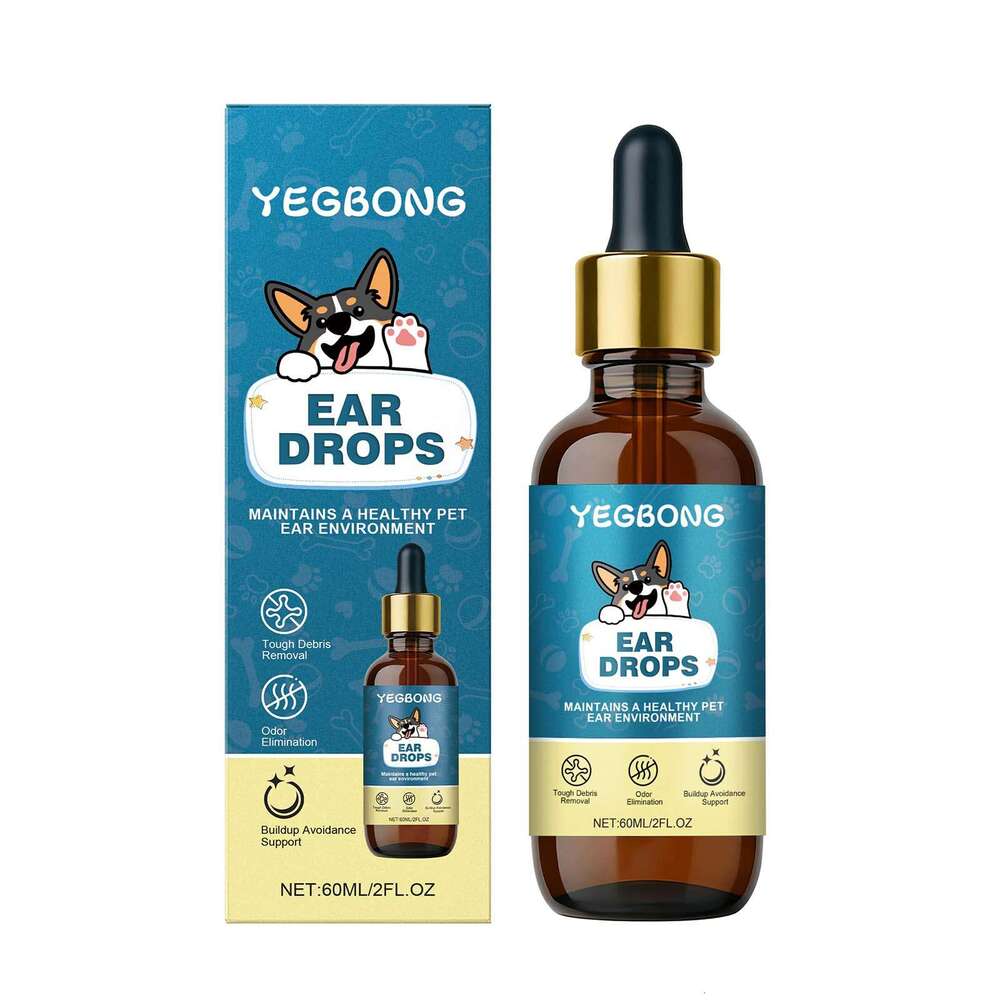 Yegbong Dog Ear Clean Pet Ears Gentle Ingredients Nourishing Care Drops S260203