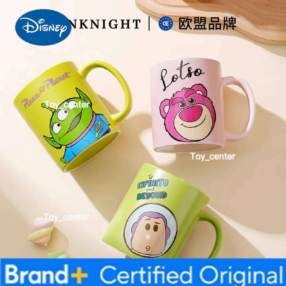 Disney Ceramic Mug Office A Sense of Sophistication Household Mickey Coffee Mugs Toy Story Cups Holiday Gifts Kids Water Bottle H260205