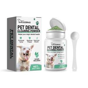 Yegbong Dog Dental Gentle Formula Fresh Breath Protects Pet Oral Health Tooth Cleaning Powder S260203