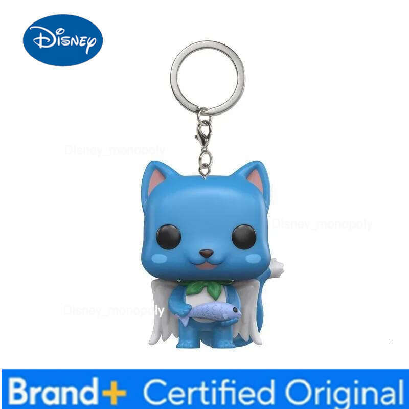 Disney Kawaii Capsule Toy Popstyle Keychain Evil Dead Negan StanLee Potter Spider Chessur Sally action figure Toys For kids Xmas gift H260205