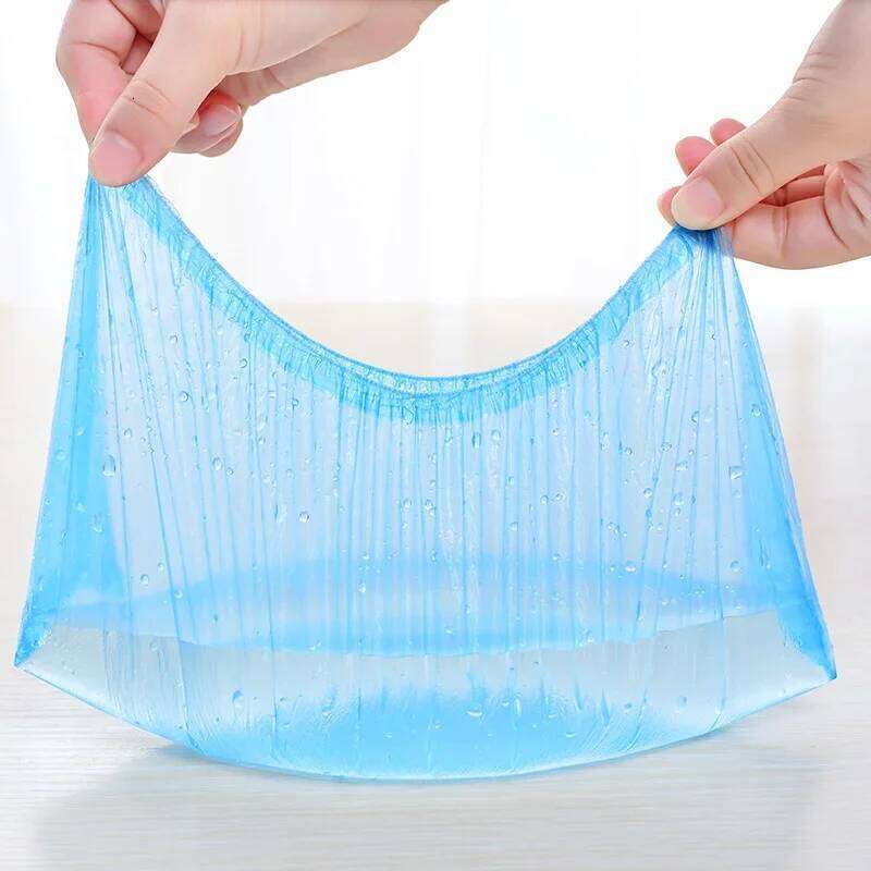 100 PCS Plastic Disposable Overshoes Outdoor Rainy Day Carpet Cleaning Cover Waterproof Shoe Covers S260204 1e4