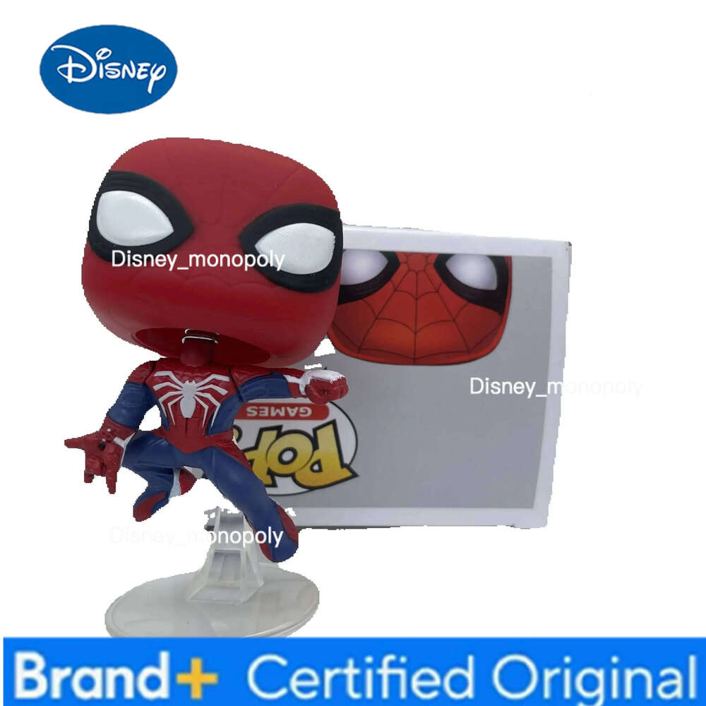 Disney NEW Popstyle Desktop Decoration Avengers Spiderman #334 Limited Collection PVC Action Figure for Kids Xmas Toys H260205