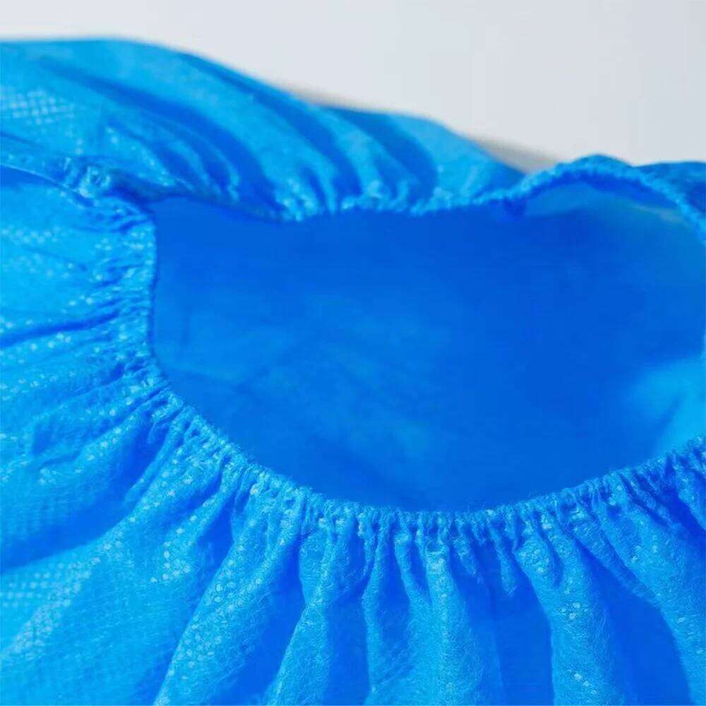 Super thick disposable shoe covers, CPE indoor anti-slip and wear-resistant, household waterproof, rainy day plastic dust-proof, S260204