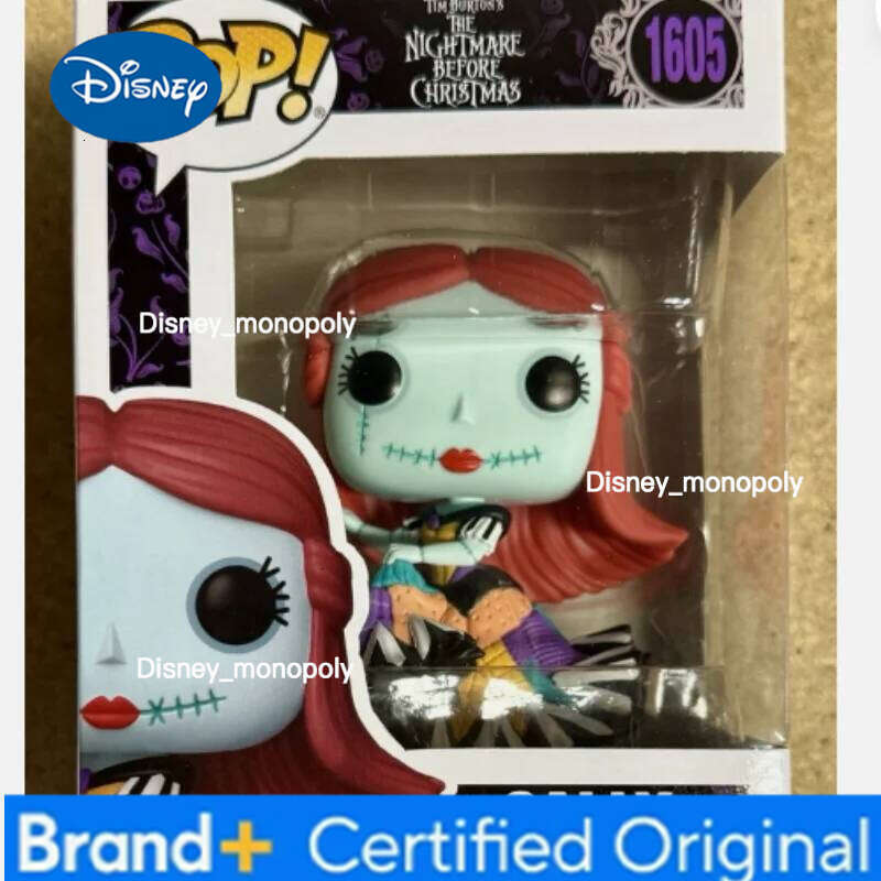 Disney The Nightmare Before Sally Genuine Funko Pop Action Model 1605 Vinyl Sculpture Doll Christmas Festival Gift H260205