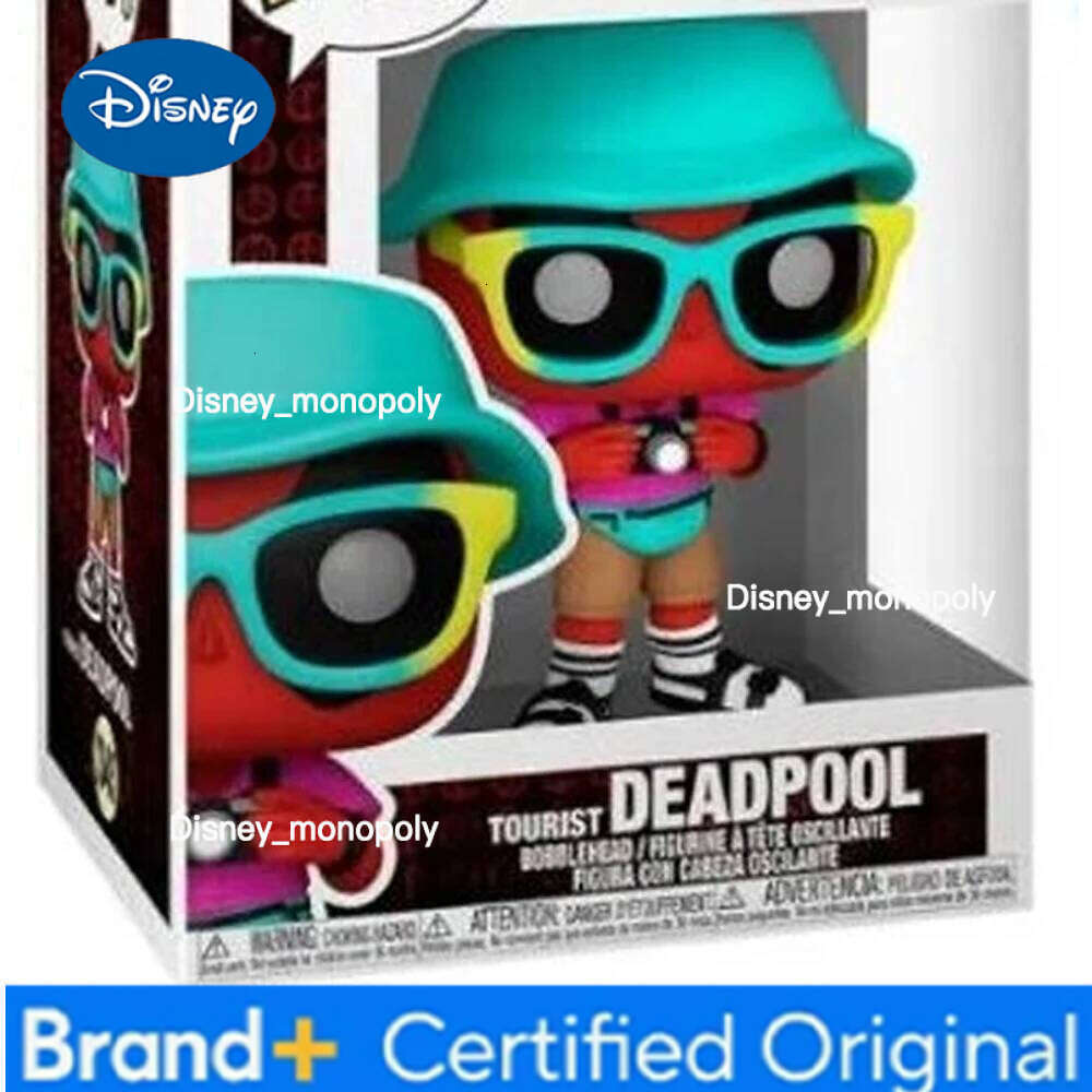 Disney 1pc Original Marvel X-Men Deadpool Figure Model Toy H260205