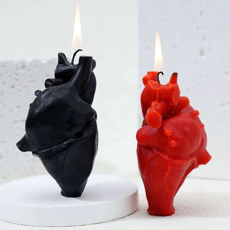 Art Heart Styling Creative Aromatherapy Home Decoration Ornament Candle S260204