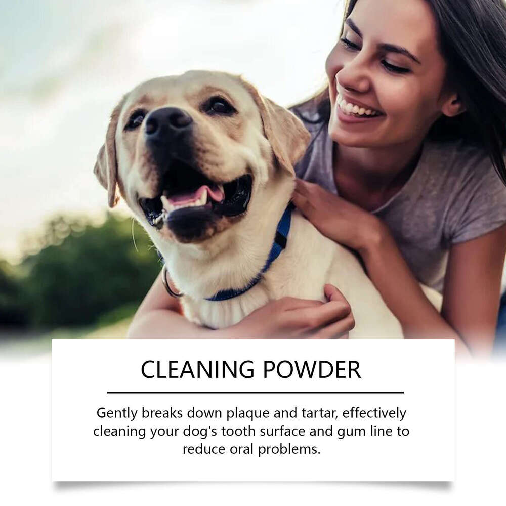 Kriath Cleaning Powder Gentle Formula Fresh Daily Dog Teeth Care Supplies S260203
