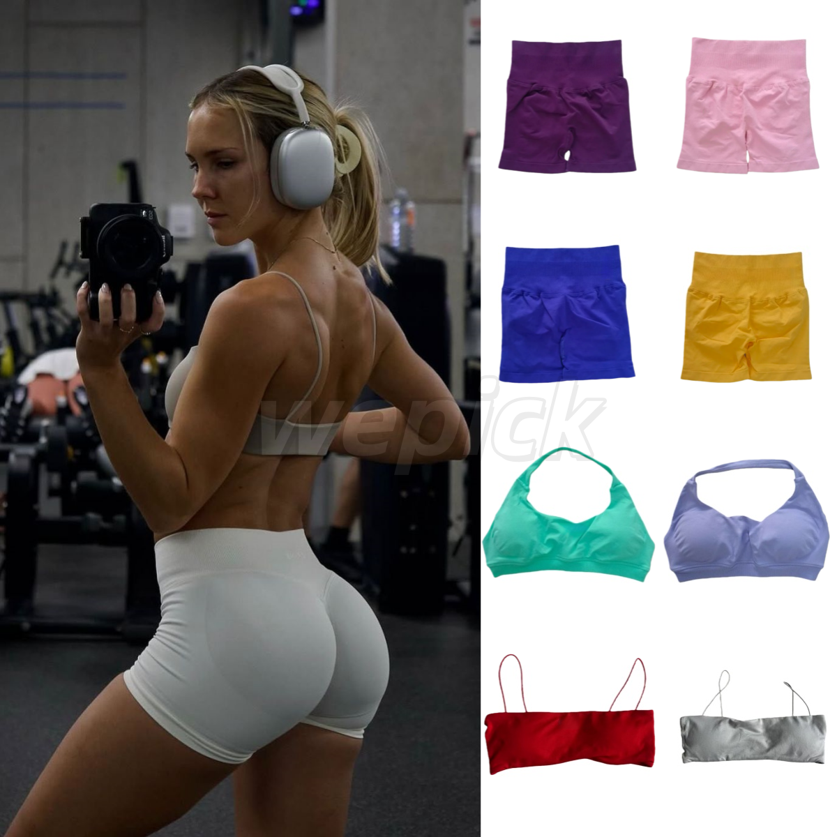 2026 Hot Sale Minimalist Dyfne Shorts Top Breathable Bra Comfort Gym Dfynely Casual Fitness Supplies Bootcut Yoga High-Waisted Set Yoga Outdoors Sports Gym Workout
