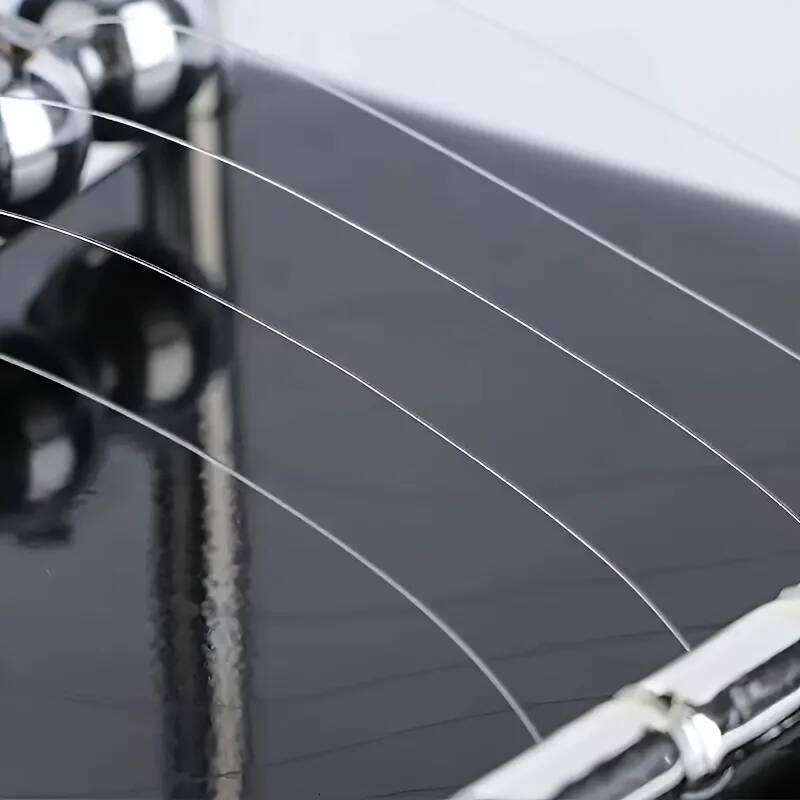 Classic Newtons Cradle Metal Desktop Ornament Black White Sphere Office Home Decor Desk Decoration for Living Room Bedroom Study S260204