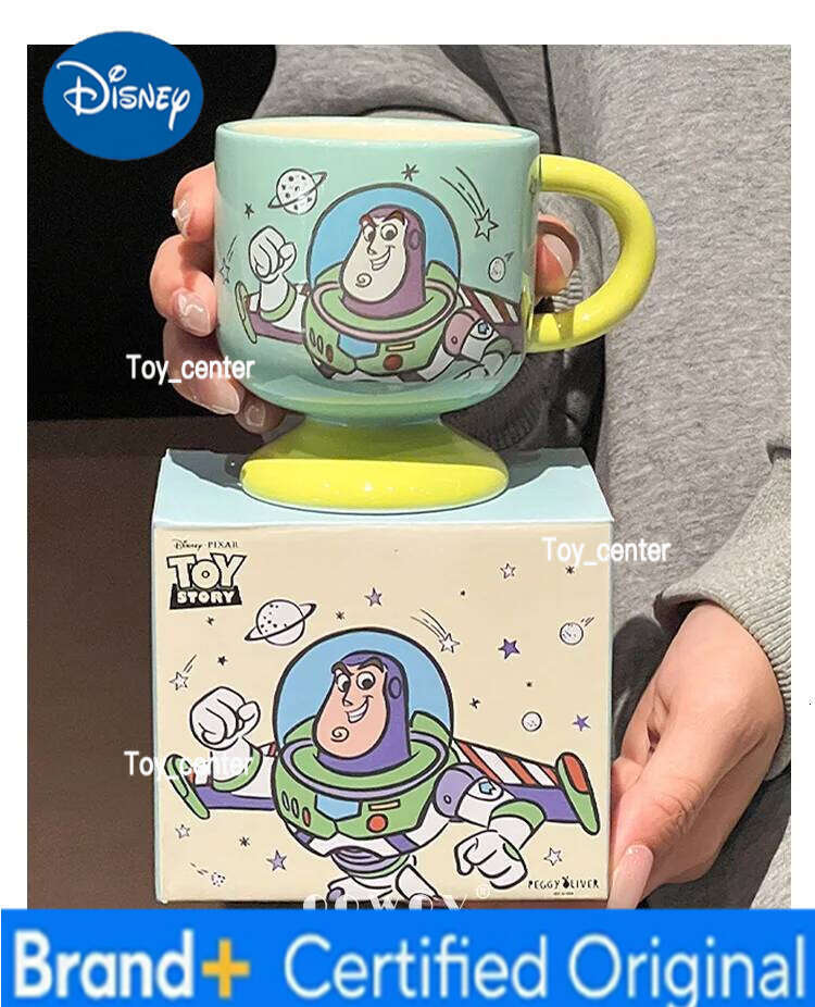 Disney Stitch Ceramic Mug 300ML Cute Cartoon Cup With Handle Microwave&Dishwasher Safe Household Coffe Tea Mugs H260205