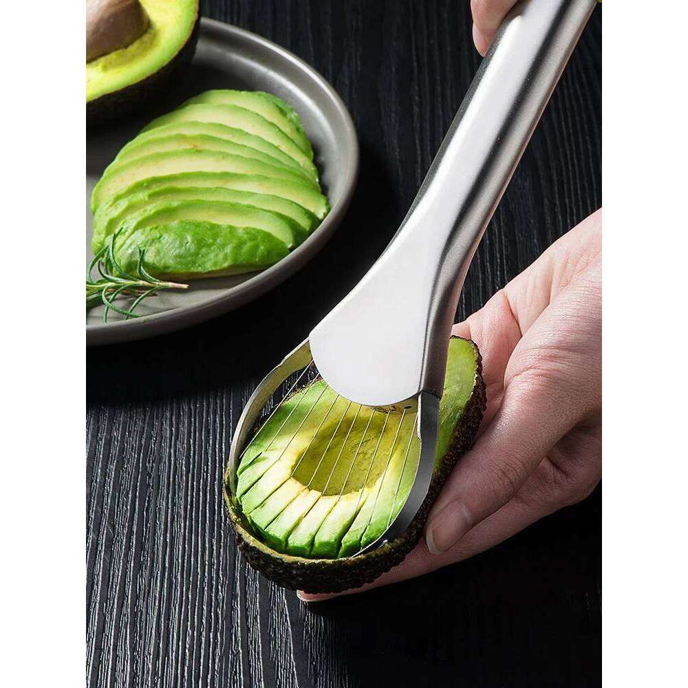 Avocado Knife Gadget Stainless Steel Cutter Gadgets Cutting Artifact All for Kitchen and Home Dragon Fruit Slices