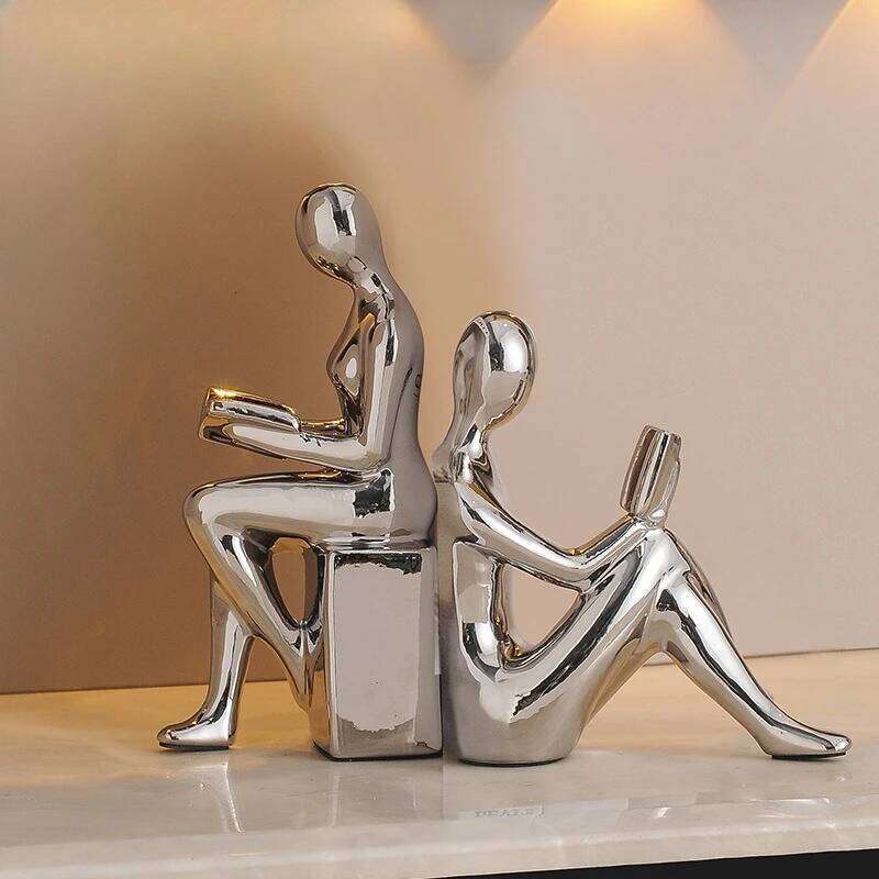 1pcs Bookends, Figure Ornaments, Home Living Room, TV, Wine Cabinet, Office and Study Decorations S260204